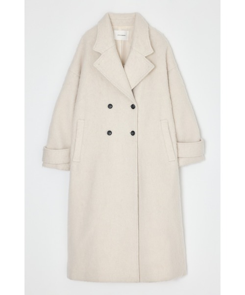 STYLEMIXER（スタイルミキサー）の「シャギーロングコート（その他アウター・レディース・アイボリー/ダークオレンジ/グレー・SMALL/MEDIUM）」の11枚目の写真