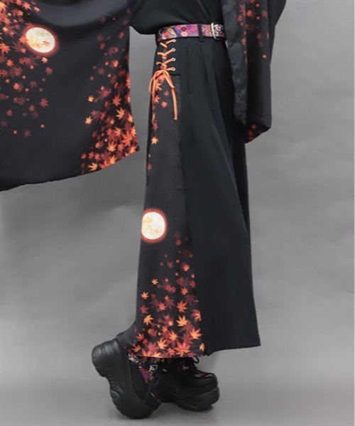 REZEN(リゼン)の「紅葉×月袴パンツ(その他パンツ・メンズ・レッドパープル/ローズ/キャメル・SMALL/MEDIUM/LARGE)」の1枚目の写真