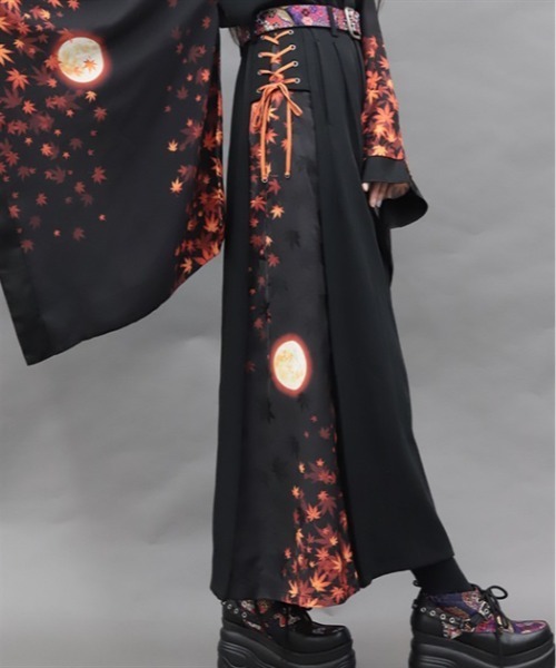 REZEN(リゼン)の「紅葉×月袴パンツ(その他パンツ・メンズ・レッドパープル/ローズ/キャメル・SMALL/MEDIUM/LARGE)」の17枚目の写真