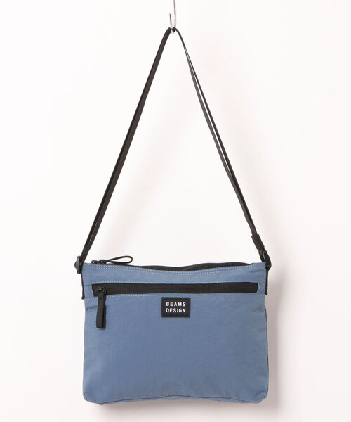 BEAMS DESIGN（ビームス デザイン）の「BEAMSDESIGN（ビームスデザイン）Fine lines  サコッシュバッグ（ショルダーバッグ・メンズ・カーキ/グレー/ブルー系その他/ブラック・FREE）」の4枚目の写真