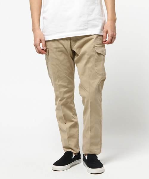 MEN'S BIGI(メンズビギ)の「ストレッチカーゴパンツ (スラックス・メンズ・ホワイト/ベージュ/カーキ・MEDIUM/SMALL/LARGE/SS)」の8枚目の写真