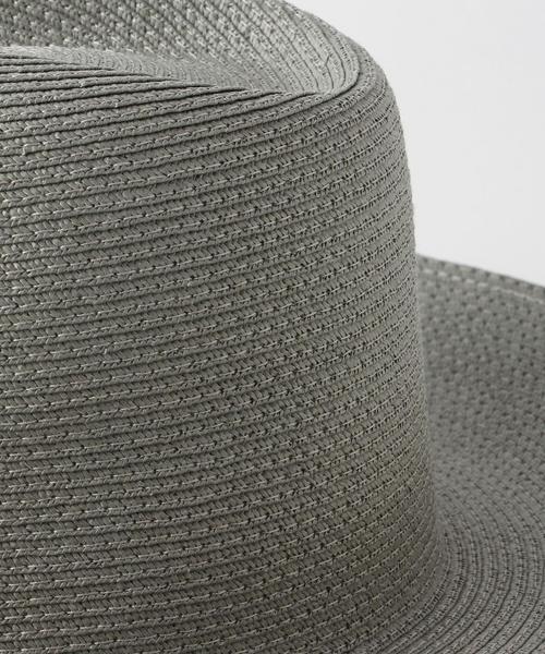 green label relaxing(グリーンレーベルリラクシング)の「KC プレーンツバヒロブレードハット◆(ハット・レディース・オフホワイト/ライトグレー/ブラック・FREE)」の7枚目の写真