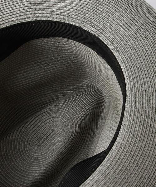 green label relaxing(グリーンレーベルリラクシング)の「KC プレーンツバヒロブレードハット◆(ハット・レディース・オフホワイト/ライトグレー/ブラック・FREE)」の8枚目の写真