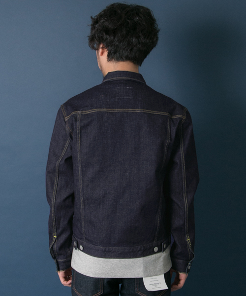 URBAN RESEARCH（アーバンリサーチ）の「UR 360°デニムジャケット（デニムジャケット・メンズ・ブラック/ワンウォッシュ・LARGE/MEDIUM）」の18枚目の写真
