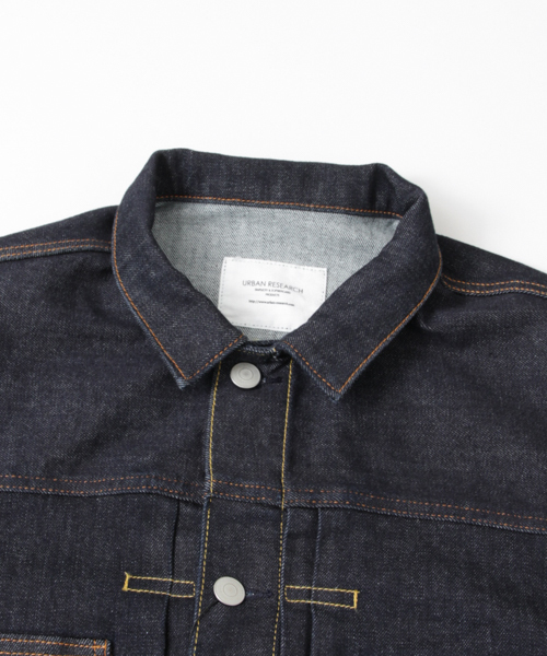 URBAN RESEARCH（アーバンリサーチ）の「UR 360°デニムジャケット（デニムジャケット・メンズ・ブラック/ワンウォッシュ・LARGE/MEDIUM）」の13枚目の写真