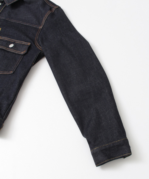 URBAN RESEARCH（アーバンリサーチ）の「UR 360°デニムジャケット（デニムジャケット・メンズ・ブラック/ワンウォッシュ・LARGE/MEDIUM）」の14枚目の写真