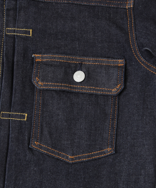 URBAN RESEARCH（アーバンリサーチ）の「UR 360°デニムジャケット（デニムジャケット・メンズ・ブラック/ワンウォッシュ・LARGE/MEDIUM）」の5枚目の写真