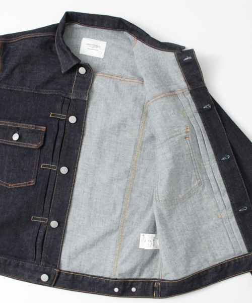 URBAN RESEARCH（アーバンリサーチ）の「UR 360°デニムジャケット（デニムジャケット・メンズ・ブラック/ワンウォッシュ・LARGE/MEDIUM）」の6枚目の写真