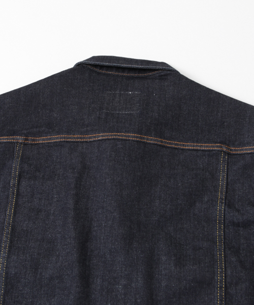 URBAN RESEARCH（アーバンリサーチ）の「UR 360°デニムジャケット（デニムジャケット・メンズ・ブラック/ワンウォッシュ・LARGE/MEDIUM）」の8枚目の写真