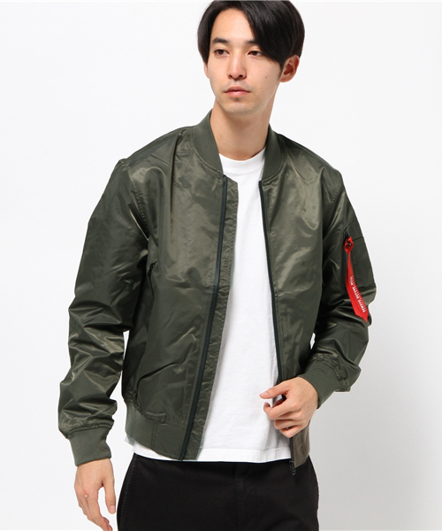 Burner(バーナー)の「【BURNER SELECT】MA-1(MA-1・メンズ・ネイビー/ブラック/カーキ/グレー・XL/L/M)」の14枚目の写真