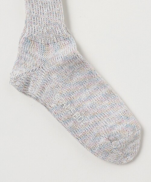 BEAMS BOY(ビームスボーイ)の「BEAMS BOY / ラメ リブ クルー ソックス NEW(ソックス/靴下・レディース・パープル/ホワイト/レッド/ブラック/シルバー/ゴールド/チャコールグレー/ブルー・ONE SIZE)」の18枚目の写真