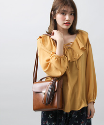 WEGO | WEGO/Wタッセルチャーム付きショルダーバッグ(ショルダーバッグ)