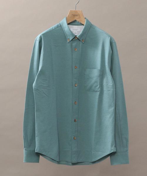 BEAUTY&YOUTH UNITED ARROWS（ビューティーアンドユースユナイテッドアローズ）の「BY COOLMAX シャンブレー ボタンダウン シャツ ◆（シャツ/ブラウス・メンズ・ライトブルー/ロイヤルブルー/ホワイト/ライム/ネイビー・X-SMALL/LARGE/X-LARGE/MEDIUM/SMALL）」の3枚目の写真