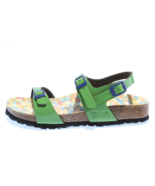 BIRKENSTOCK（ビルケンシュトック）の「Birki’s / TANEGA BF Patent L-Green BIRKORON FB（サンダル・レディース・ライム・36/37/38）」の2枚目の写真