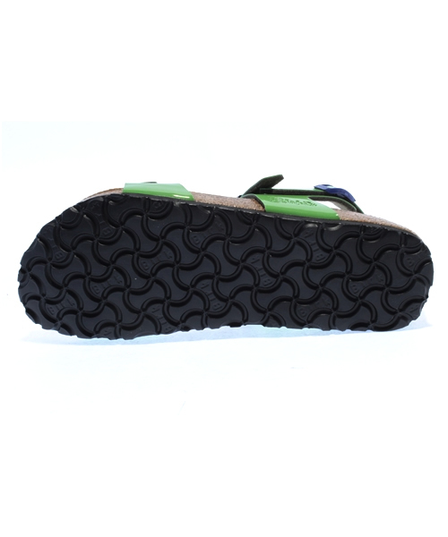 BIRKENSTOCK（ビルケンシュトック）の「Birki’s / TANEGA BF Patent L-Green BIRKORON FB（サンダル・レディース・ライム・36/37/38）」の3枚目の写真