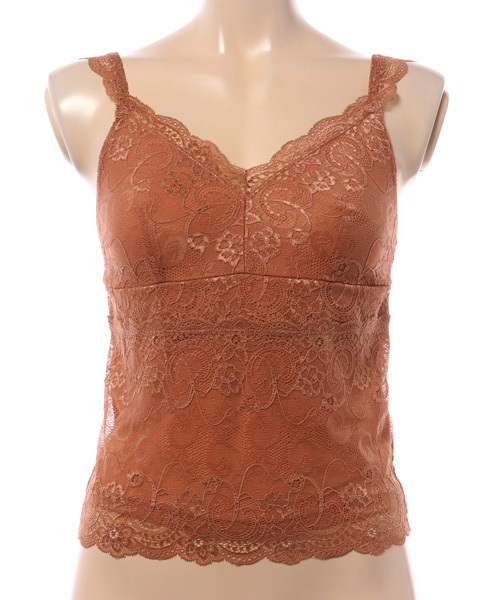 SLY（スライ）の「LACE CAMI（キャミソール・レディース・オフホワイト/ブラック/ミント/サーモンピンク・FREE）」の4枚目の写真