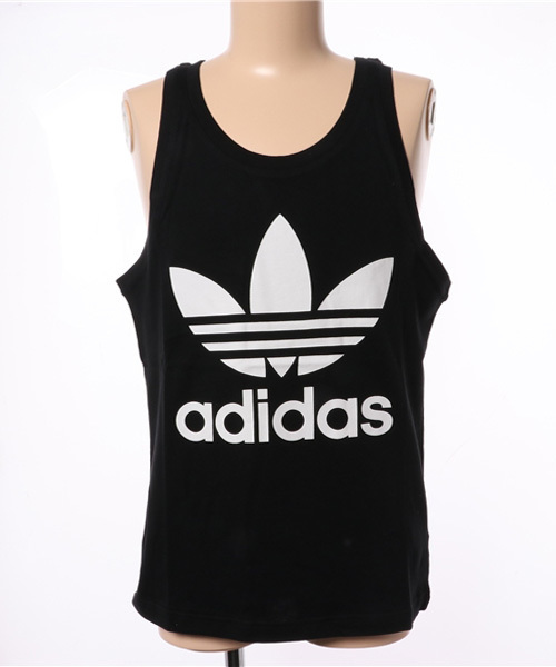 adidas（アディダス）の「【adicolor】 タンクトップ[TREFOIL TANK TOP]（タンクトップ・メンズ・ブラック/ホワイト/レッド/ブラウン・SMALL/MEDIUM/LARGE/XXX-LARGE/X-LARGE/XX-LARGE/X-SMALL）」の3枚目の写真