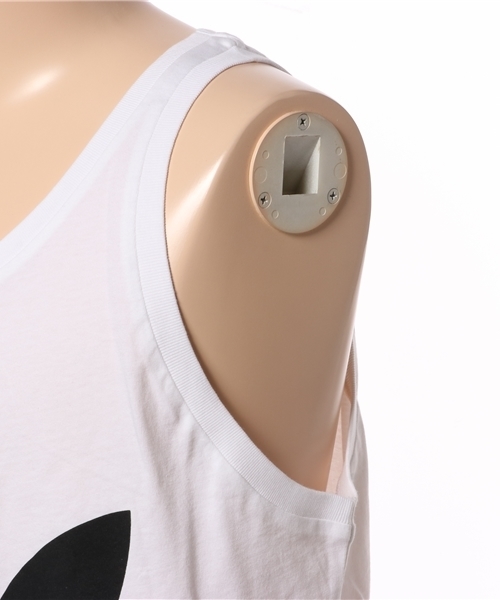 adidas（アディダス）の「【adicolor】 タンクトップ[TREFOIL TANK TOP]（タンクトップ・メンズ・ブラック/ホワイト/レッド/ブラウン・SMALL/MEDIUM/LARGE/XXX-LARGE/X-LARGE/XX-LARGE/X-SMALL）」の7枚目の写真