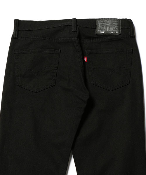 Levi's（リーバイス）の「511(TM) スリムフィット ブラック JET/10.2oz（デニムパンツ・メンズ・ブラック・28inch/31inch/29inch/30inch/33inch/34inch/32inch/36inch）」の7枚目の写真