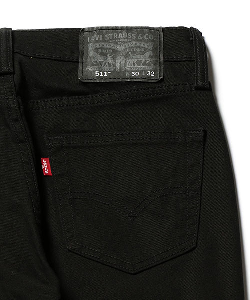 Levi's（リーバイス）の「511(TM) スリムフィット ブラック JET/10.2oz（デニムパンツ・メンズ・ブラック・28inch/31inch/29inch/30inch/33inch/34inch/32inch/36inch）」の8枚目の写真