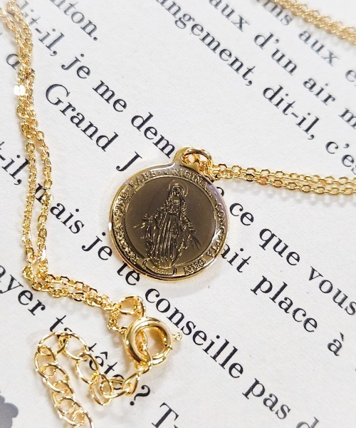 rovtski（ロフトスキー）の「Z)【LEF MADE】エポマリアコインネックレス（ネックレス・メンズ・ホワイト/グレー/ブルー/グリーン/その他/ピンク/イエロー/ブルーパープル/ワイン/ゴールド・FREE）」の14枚目の写真