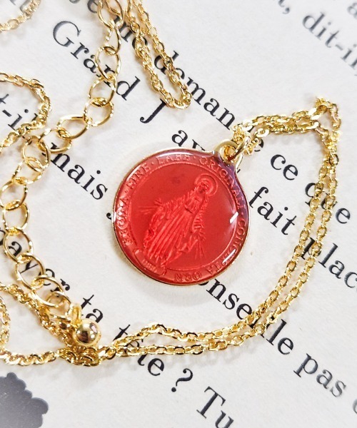 rovtski（ロフトスキー）の「Z)【LEF MADE】エポマリアコインネックレス（ネックレス・メンズ・ホワイト/グレー/ブルー/グリーン/その他/ピンク/イエロー/ブルーパープル/ワイン/ゴールド・FREE）」の21枚目の写真