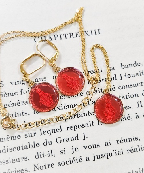 rovtski（ロフトスキー）の「Z)【LEF MADE】エポマリアコインネックレス（ネックレス・メンズ・ホワイト/グレー/ブルー/グリーン/その他/ピンク/イエロー/ブルーパープル/ワイン/ゴールド・FREE）」の22枚目の写真