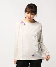 NUEVO BLANCA/ヌエボ ブランカ　刺繍プルオーバー