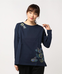 NUEVO BLANCA/ヌエボ ブランカ　刺繍プルオーバー