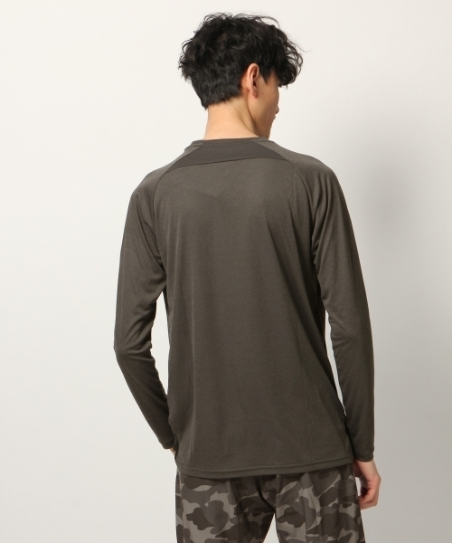 GLOBAL WORK(グローバルワーク)の「【ACTIVE】メッシュ長袖T Men/777595(Tシャツ/カットソー・メンズ・グリーン/ライトグレー/ブラック/イエロー・LARGE/MEDIUM)」の8枚目の写真
