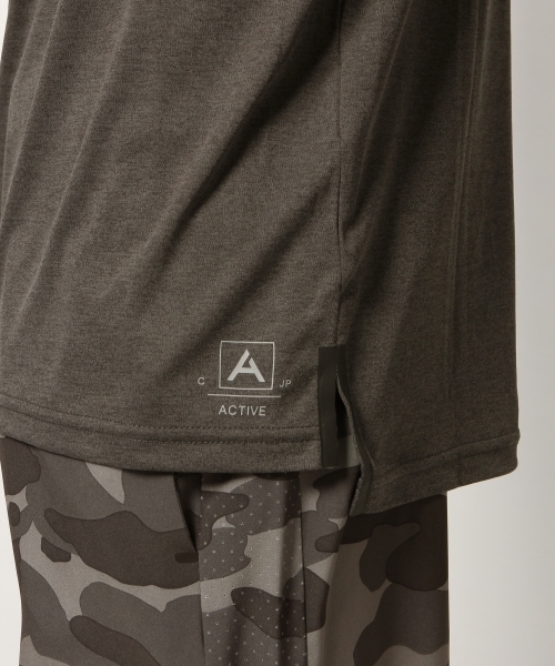 GLOBAL WORK(グローバルワーク)の「【ACTIVE】メッシュ長袖T Men/777595(Tシャツ/カットソー・メンズ・グリーン/ライトグレー/ブラック/イエロー・LARGE/MEDIUM)」の12枚目の写真