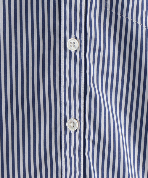 Steven Alan（スティーブンアラン）の「＜Steven Alan＞LONDON STRIPE REVERSE SEAM SHIRT/シャツ ◆（シャツ/ブラウス・メンズ・ロイヤルブルー・MEDIUM/LARGE/SMALL/X-LARGE）」の7枚目の写真