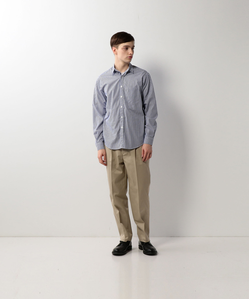 Steven Alan（スティーブンアラン）の「＜Steven Alan＞LONDON STRIPE REVERSE SEAM SHIRT/シャツ ◆（シャツ/ブラウス・メンズ・ロイヤルブルー・MEDIUM/LARGE/SMALL/X-LARGE）」の9枚目の写真