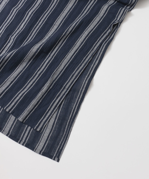 URBAN RESEARCH（アーバンリサーチ）の「先染ドビーストライプワンピース（ワンピース・レディース・ホワイト系その他/レッド系その他/ブルー系その他・FREE）」の20枚目の写真