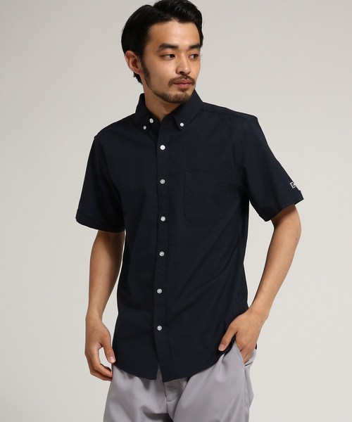 メーカー公式ショップ衝撃価格 半袖シャツ メンズ シャツ ブラウス Basecontrol ベースコントロール のシャツ ブラウス Web限定 ストレッチオックス ストレッチオックス Basecontrol ベースコントロール のファッション