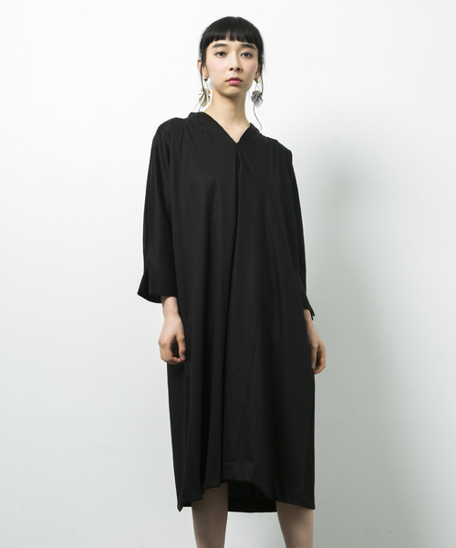 STUDIOUS(ステュディオス)の「ウォッシャブル2wayカットワンピース(ワンピース・レディース・ブラック/ベージュ/ブルー/グリーン・FREE)」の8枚目の写真