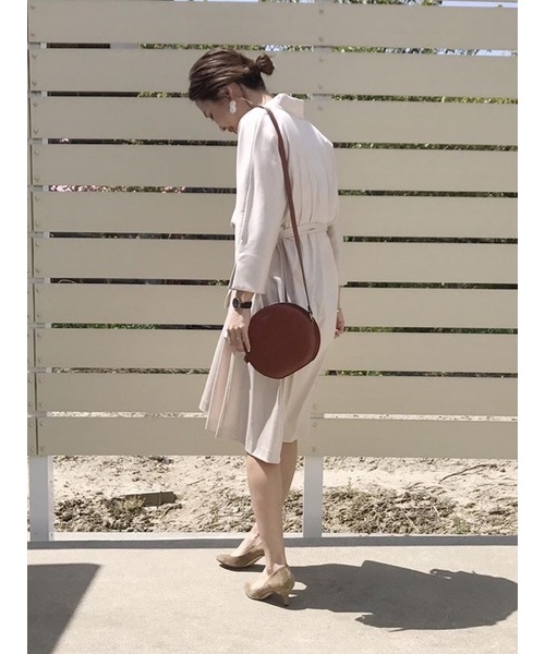 STUDIOUS(ステュディオス)の「ウォッシャブル2wayカットワンピース(ワンピース・レディース・ブラック/ベージュ/ブルー/グリーン・FREE)」の6枚目の写真