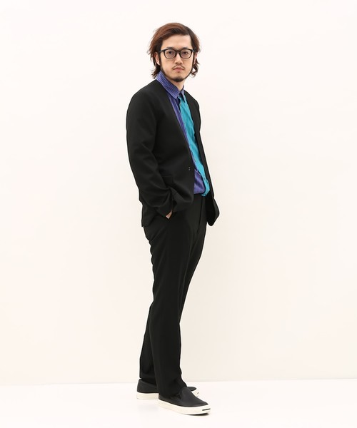 ADAM ET ROPE'（アダムエロペ）の「【MBコラボ】ブラックイージースラックス（その他パンツ・メンズ・ブラック・S/L/M）」の13枚目の写真