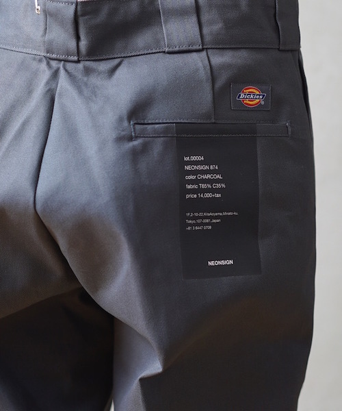 NEONSIGN（ネオンサイン）の「NEON SIGN x Dickies 874（その他パンツ・メンズ・ブラック/チャコールグレー/カーキ/ネイビー/グリーン系その他/シルバー・SMALL/MEDIUM/X-SMALL/LARGE/S/M）」の16枚目の写真