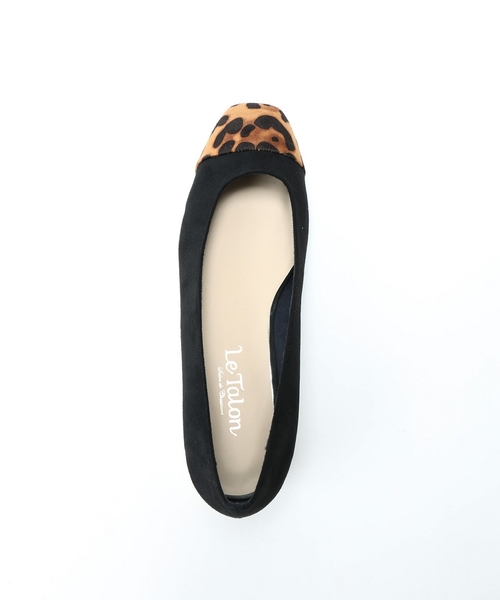 LE TALON（ルタロン）の「スクエアトゥキャップフラット◆（その他シューズ・レディース・ブラック/ブルー/ピンク/オレンジ・22.5/23/23.5/24/24.5/25cm/22cm）」の9枚目の写真