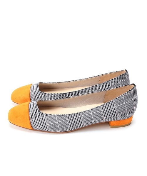 LE TALON（ルタロン）の「スクエアトゥキャップフラット◆（その他シューズ・レディース・ブラック/ブルー/ピンク/オレンジ・22.5/23/23.5/24/24.5/25cm/22cm）」の17枚目の写真