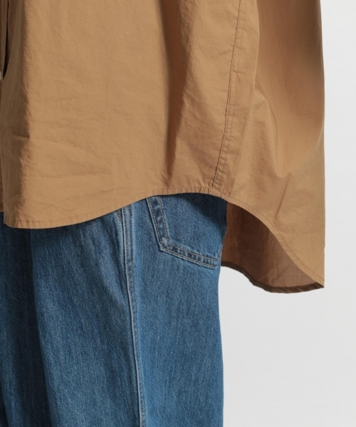 niko and...(ニコアンド)の「マーセビッグシャツ/シルクプロテイン(シャツ/ブラウス・レディース・ホワイト/ブラック/オリーブ・MEDIUM/LARGE)」の13枚目の写真