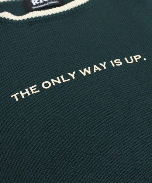 RNA（アールエヌエー）の「K2342 スリットスリーブニット（ニット/セーター・レディース・ネイビー/グリーン/キナリ・MEDIUM）」の21枚目の写真