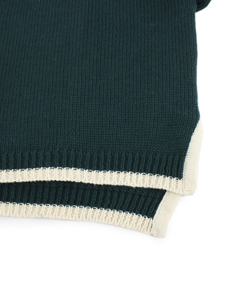 RNA（アールエヌエー）の「K2342 スリットスリーブニット（ニット/セーター・レディース・ネイビー/グリーン/キナリ・MEDIUM）」の22枚目の写真