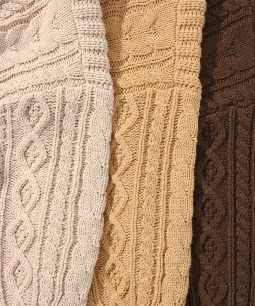 Heather（ヘザー）の「YUMMYニットカーディガン　827237（カーディガン/ボレロ・レディース・ホワイト/ブラック/ブラウン/ベージュ/ミント/キャメル/ピンク・FREE）」の13枚目の写真