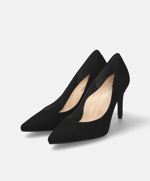 MAMIAN（マミアン）の「iCoN COLORS / ポインテッドトゥ スエード パンプス (9.0cmヒール)（パンプス・レディース・ブラック/ライトグレー/ライトベージュ/パープル/グレイッシュベージュ/ネイビー/ベージュ/ボルドー/スモークピンク/ベージュ系その他/キャメル/チャコールグレー・22.0cm/22.5cm/23.0cm/23.5cm/24.0cm/24.5cm/21.5cm）」の17枚目の写真