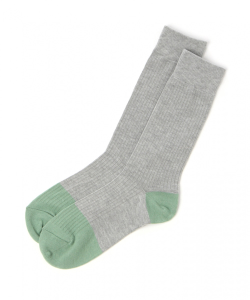 GLOBAL WORK（グローバルワーク）の「クルーソックスSS/820538（ソックス/靴下・メンズ・ライトグレー/ライトブルー/ブラック/サックスブルー/その他/その他1/グレー系その他/ブルー系その他/ベビーピンク/レッド系その他/ゴールド系その他/グレー系その他3/グレー系その他4/ブルー系その他4・FREE）」の4枚目の写真