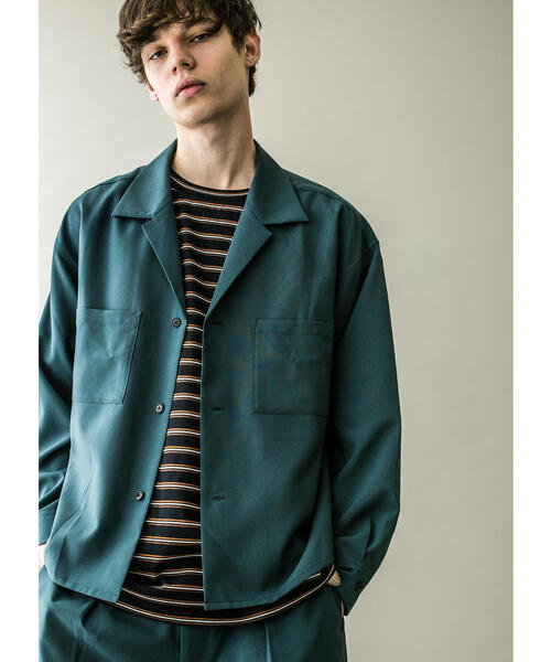 Rufflog ダークグリーン シャツ Rufflog ダークグリーン シャツ Rufflog ダークグリーン シャツ