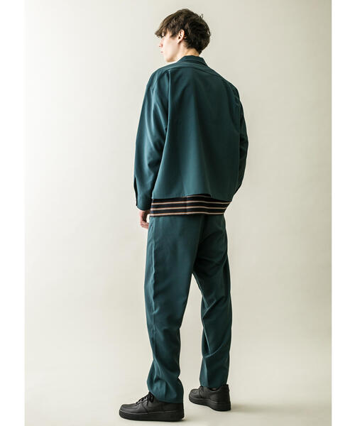 MONKEY TIME（モンキータイム）の「＜monkey time＞ PE/TRO CROPPED OPEN SHIRT/クロップドシャツ（シャツ/ブラウス・メンズ・ダークグリーン/ブラウン・M/S/XL/L）」の5枚目の写真