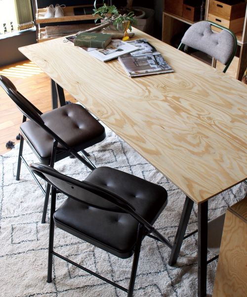 a.depeche（アデペシュ）の「DIRECT chair BK dark brown / ディレクト